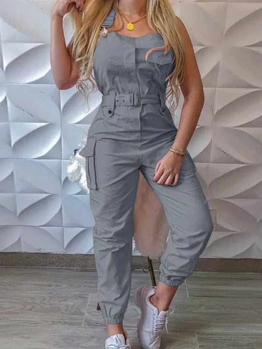 Heidi-Mode | Stilvoller Cargo Jumpsuit