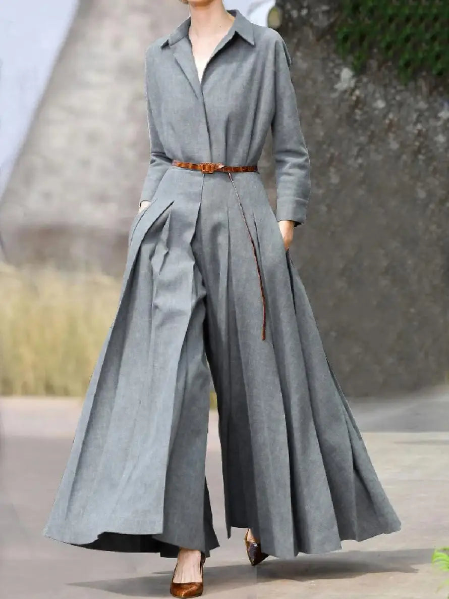 Heidi - Lange Ärmel Jumpsuit