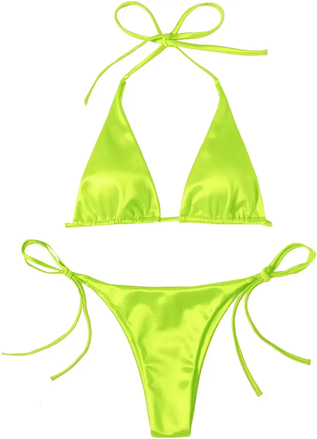 Heidi-Mode | Frauen Sexy Mikro Mini Bikini Thong Halter G String Bh Bikinis Set Badeanzug Rückenfrei Neu Badebekleidung Badeanzüge