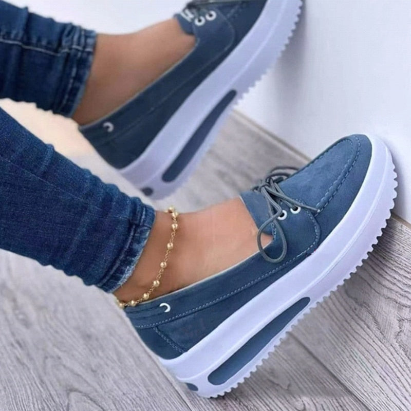Heidi-Mode | Loafers mit Keilabsatz für Damenschuhe Kollektion