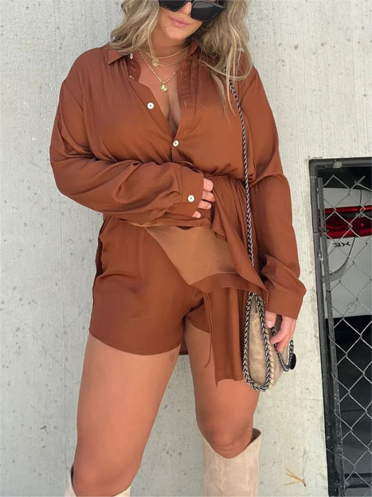 Kleid mit Satinüberzug - Sandra