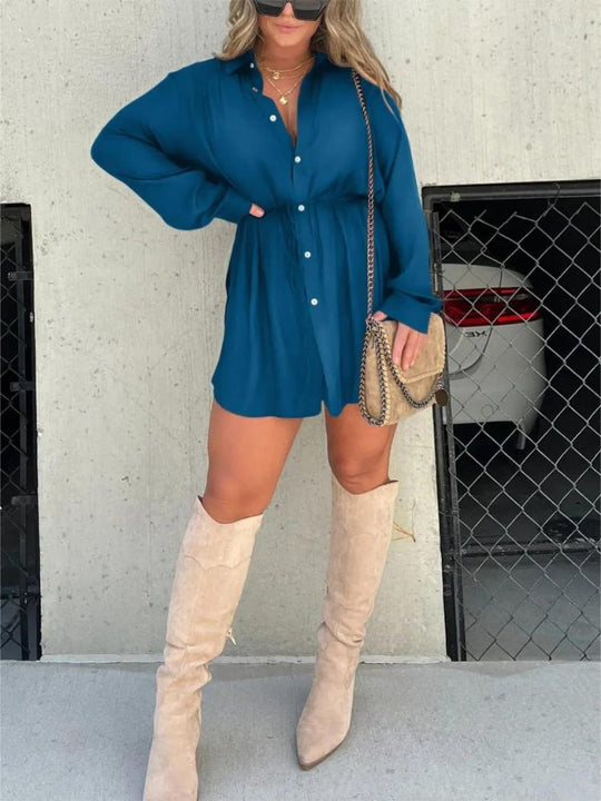 Kleid mit Satinüberzug - Sandra