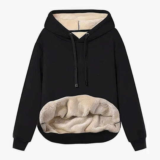 Heidi-Mode | Mit Fleece gefütterter Hoodie