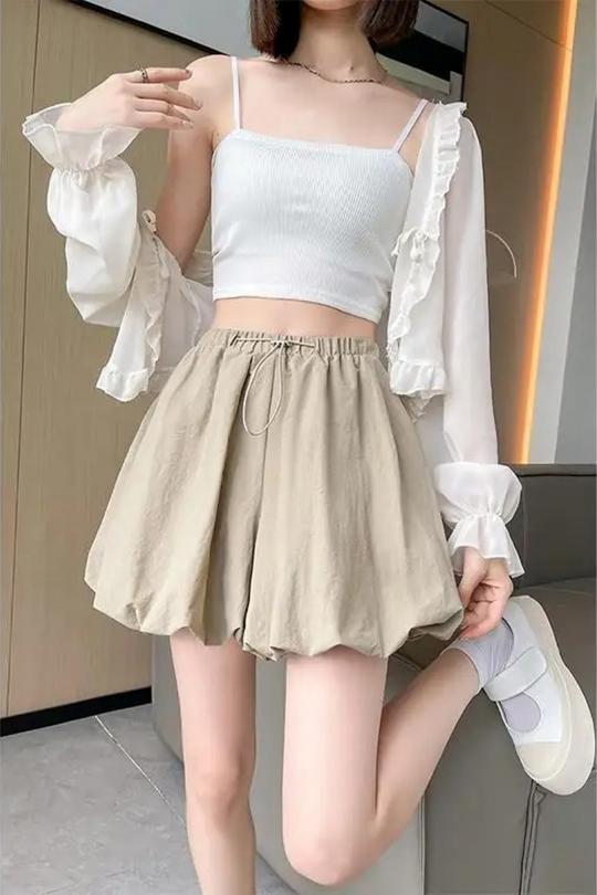 Heidi-Mode | Kurze Hose mit Gummi
