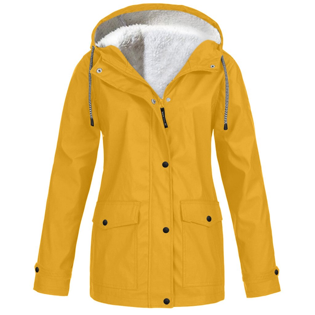 Heidi-Mode | Damen Outdoor Jacke Wasserdicht, Winddicht & Warmfutter