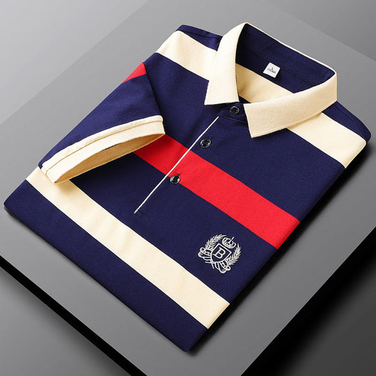 Premium Herenpolo | Klassieke Stijl | Geborduurd Logo