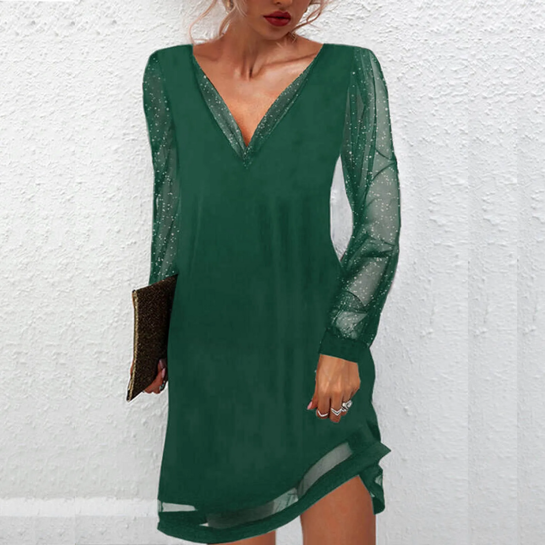Heidi-Mode | Elegantes Cocktail Kleid für Damen Figurbetontes Abendkleid