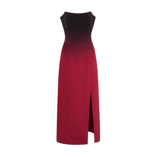 Heidi-Mode | Gradient Effekt Off Shoulder Kleid