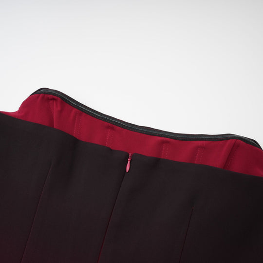 Heidi-Mode | Gradient Effekt Off Shoulder Kleid