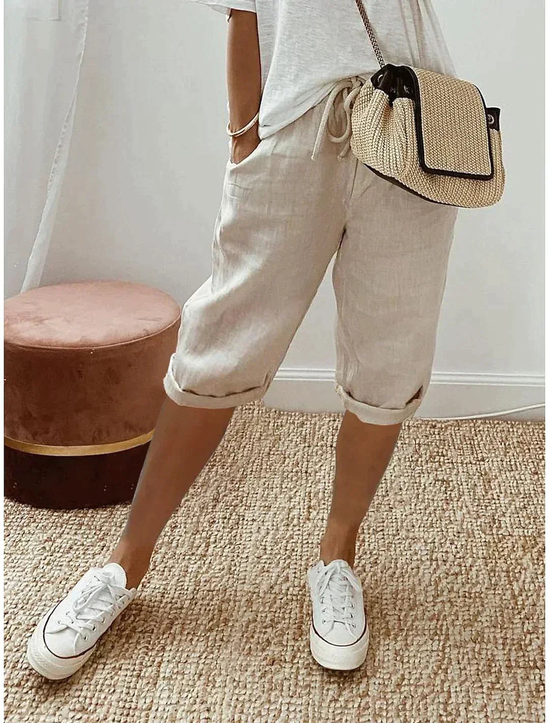 Heidi-Mode | Zeitlos Leichte Eleganz Damen Leinenhosen