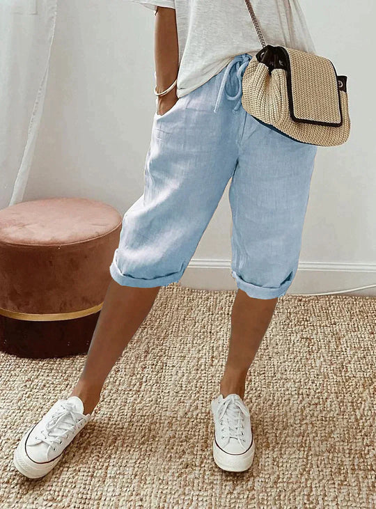 Heidi-Mode | Zeitlos Leichte Eleganz Damen Leinenhosen