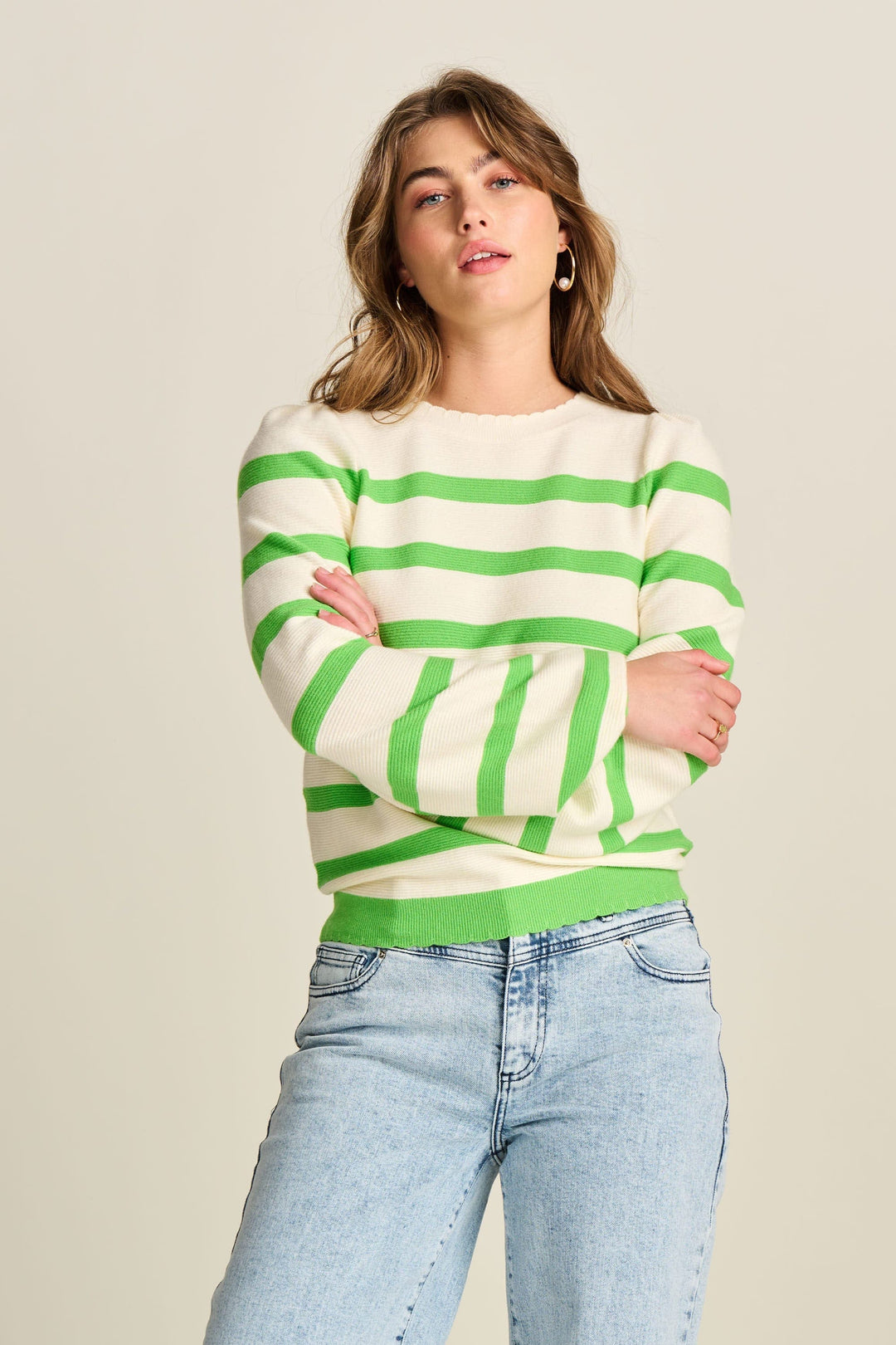 Striped Green