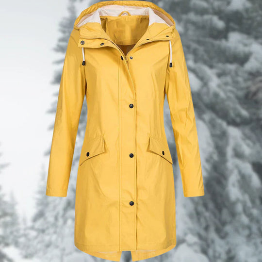 Heidi-Mode | Stilvolle Lange Regenjacke Für Damen