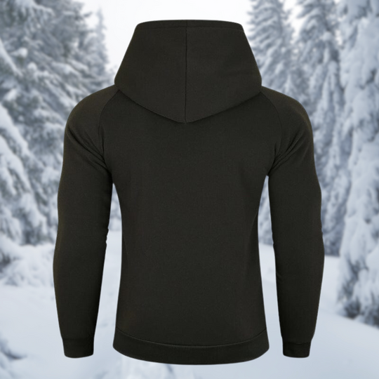 Heidi-Mode - Lässiger Winter Fleece Vollzip Hoodie für Männer