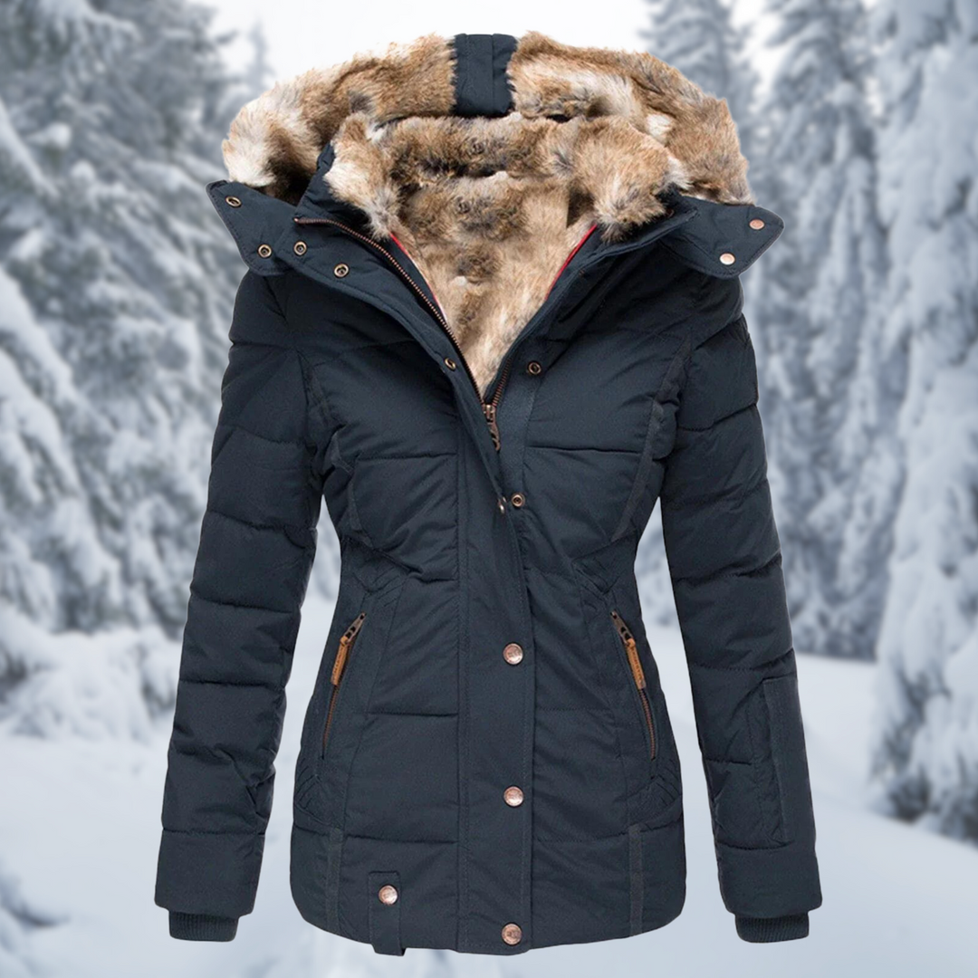 Heidi-Mode - Schicke Winter Dicke Lange Ärmel Hoodie Jacke für Frauen