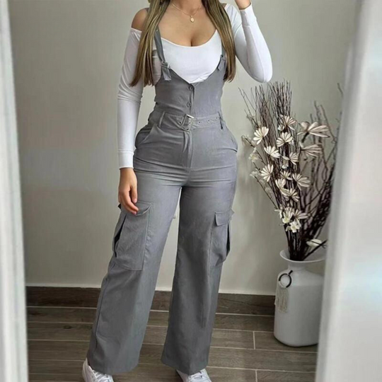 Heidi-Mode - Schicker Herbst Stilvoller Jumpsuit für Frauen