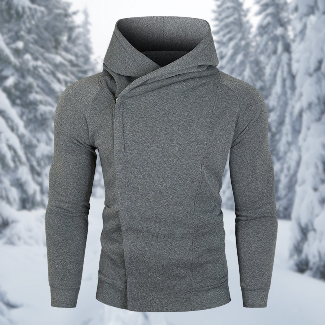 Heidi-Mode - Lässiger Winter Fleece Vollzip Hoodie für Männer