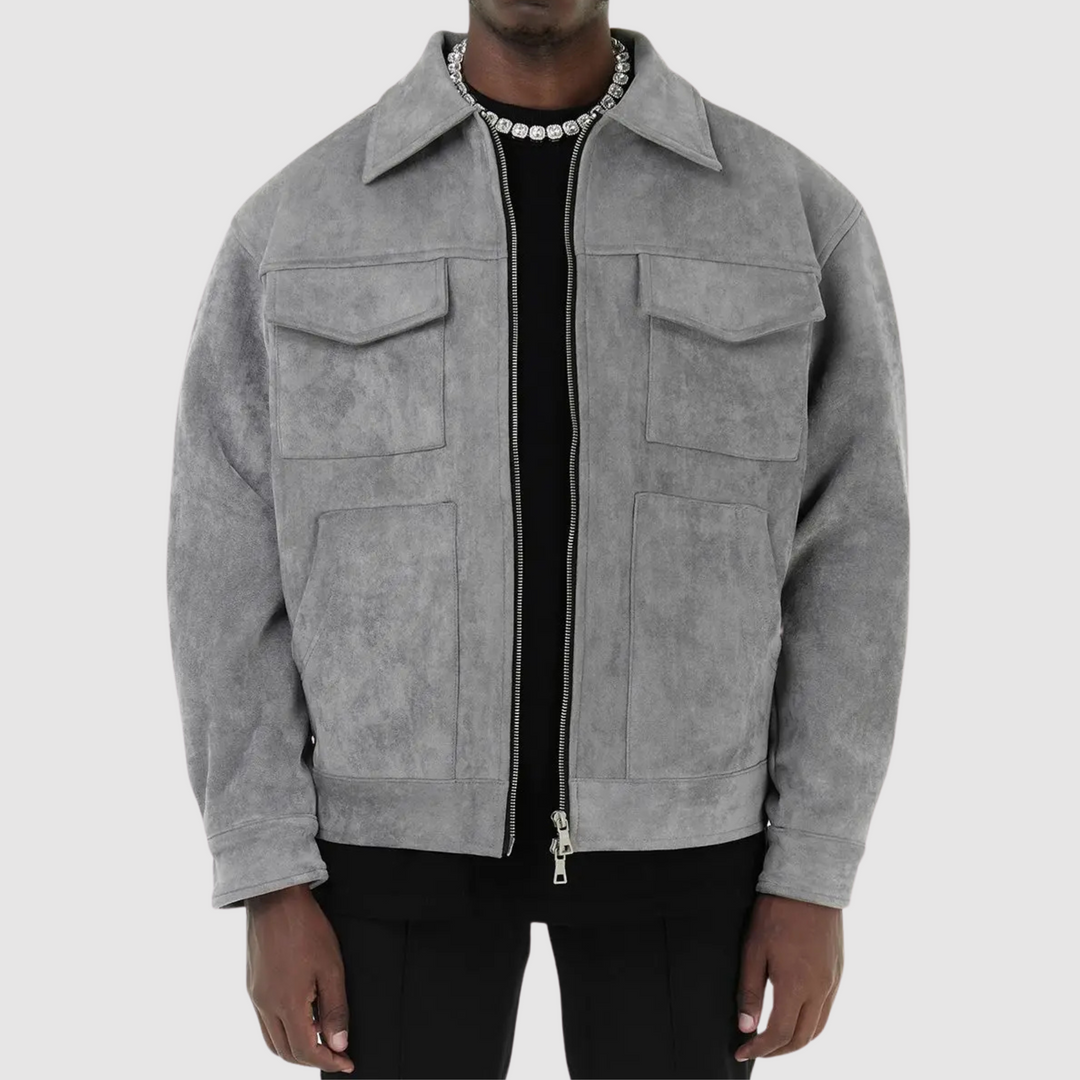 Heidi-Mode | Klassische Straßenjacke aus Wildleder