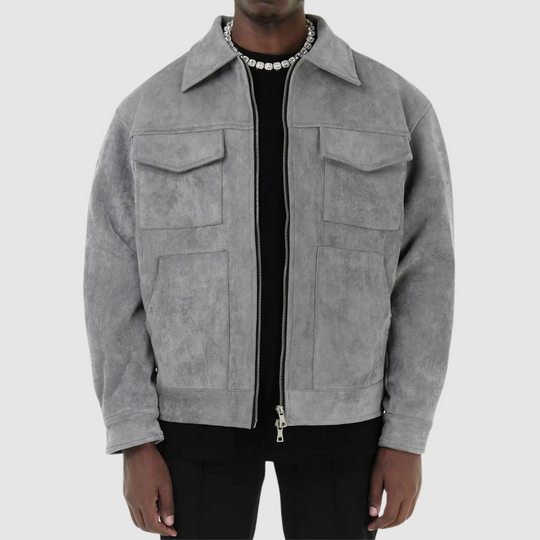 Heidi-Mode | Klassische Straßenjacke aus Wildleder