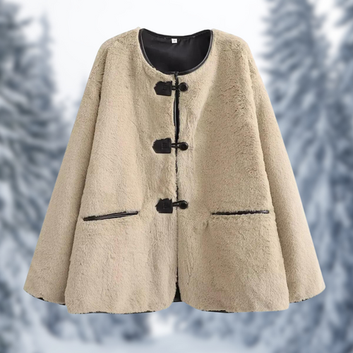 Winterjacke aus Kunstfellfleece