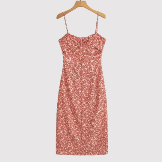 Heidi-Mode | Rückenfreies Kleid mit Spitze