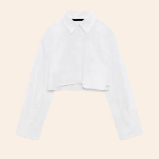 Heidi | Mode Cropped Shirt