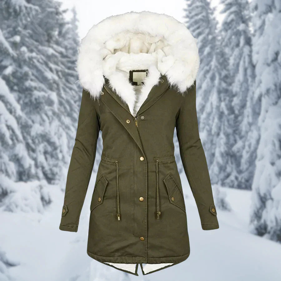 Heidi-Mode | Warme Winterjacke Für Damen, Mittellang