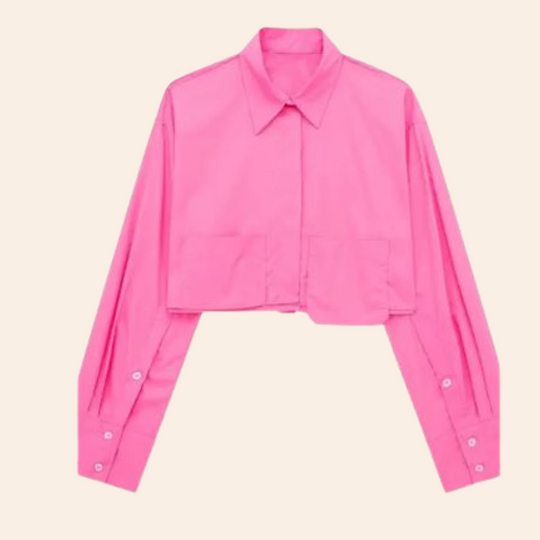 Heidi | Mode Cropped Shirt