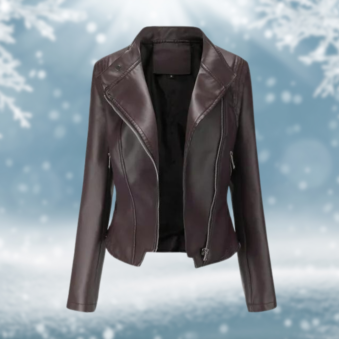 Heidi-Mode | Vegane Lederjacke Im Modernen Design