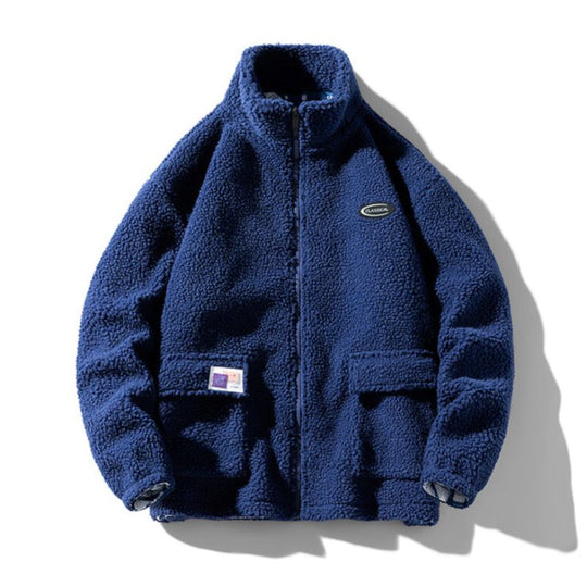 Heidi-Mode | Stilvolle Plüsch Bomberjacke