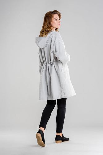 Heidi-Mode | Wasserfeste Damen Regenjacke mit Kapuze Warm & Winddicht Übergroße Passform