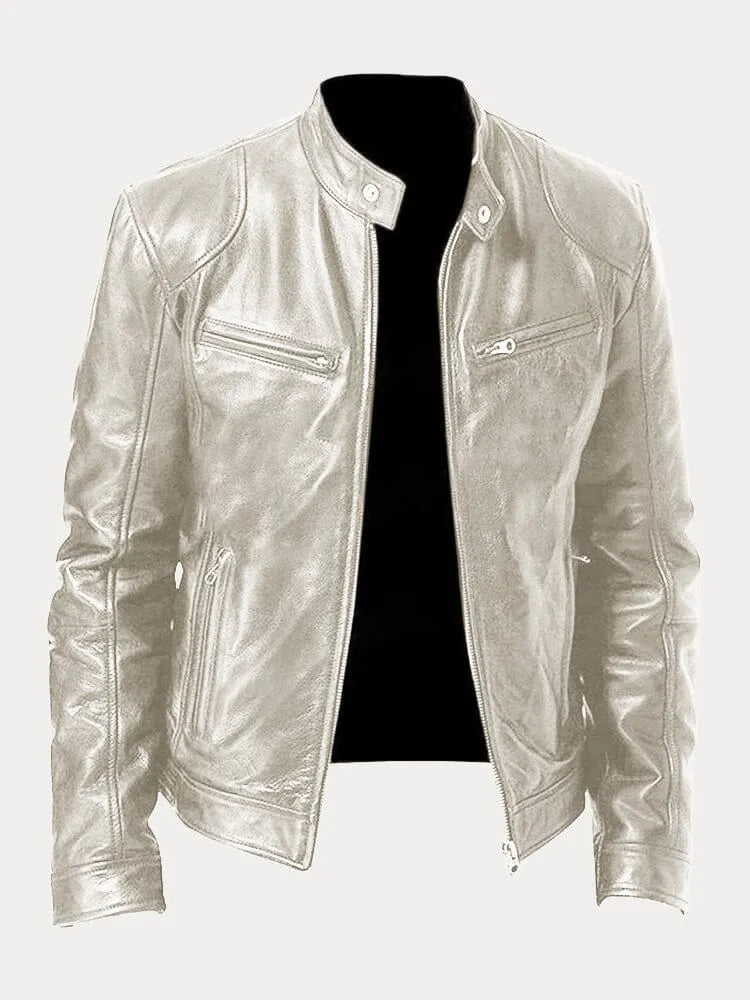 Heidi-Mode | Lässige Lederjacke für Männer