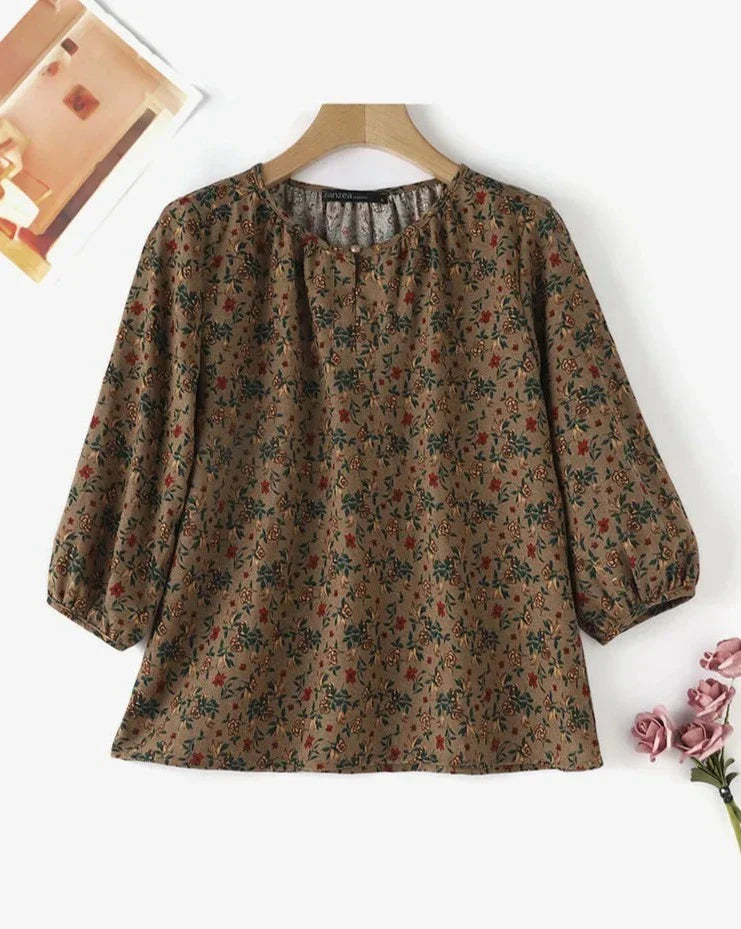 Bloemenprint Tuniek Top