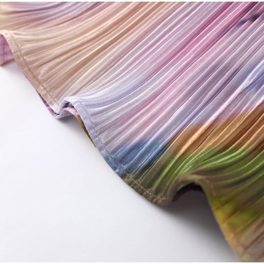 Heidi-Mode | Bedruckte Gefaltete Sling Sommerkleider