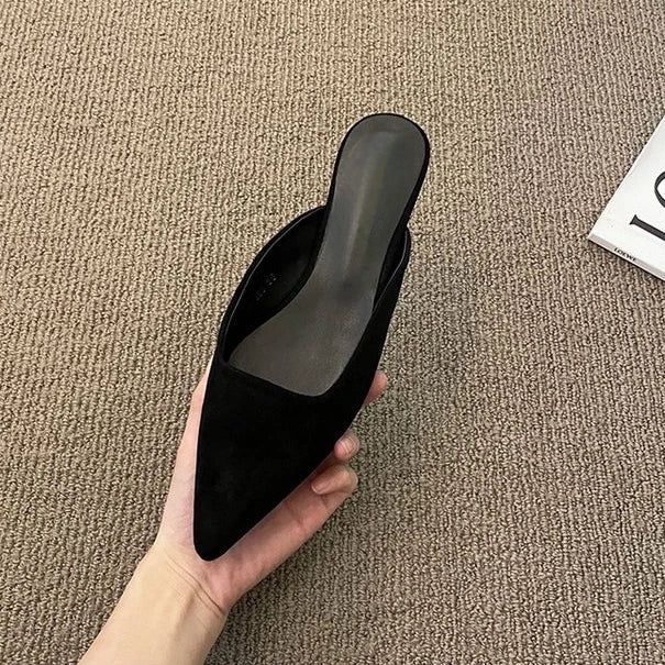 Heidi-Mode | Elegante Hausschuhe Mit Niedriger Absatzhöhe