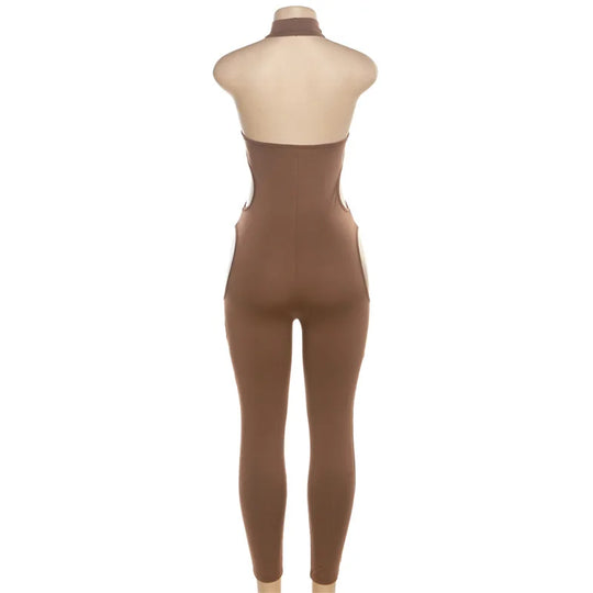 Heidi-Mode | Zwei Seitliche Hohle Schnitt Overalls