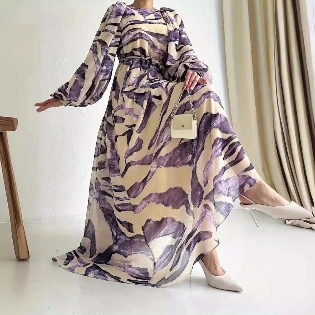 Heidi-Mode | Schönes Kaftan Lang Kleid