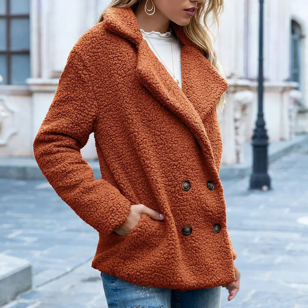Heidi-Mode | Kurze Teddyjacke
