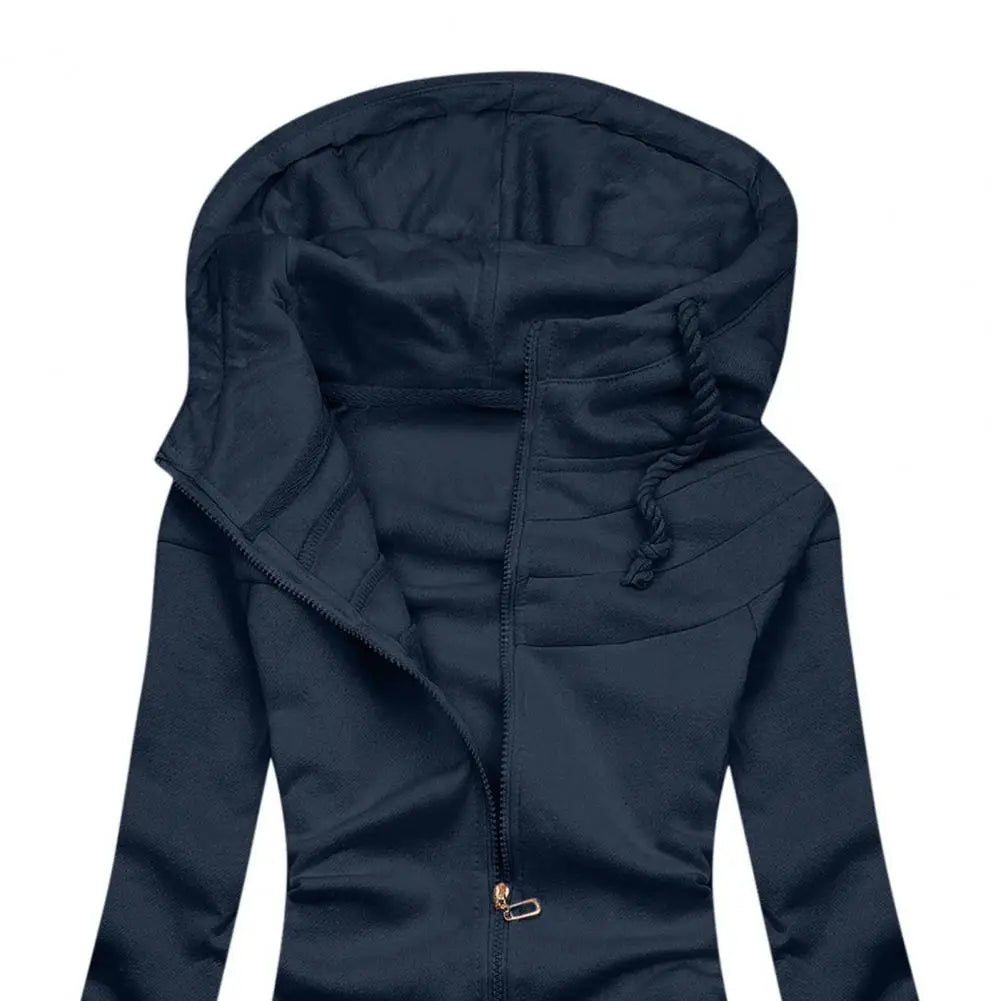 Heidi-Mode | Oversized Zip Hoodie mit Fleece für Frauen