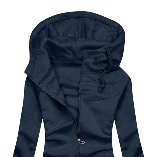 Heidi-Mode | Oversized Zip Hoodie mit Fleece für Frauen