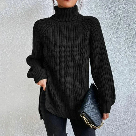 Elegante Rollkragenpullover