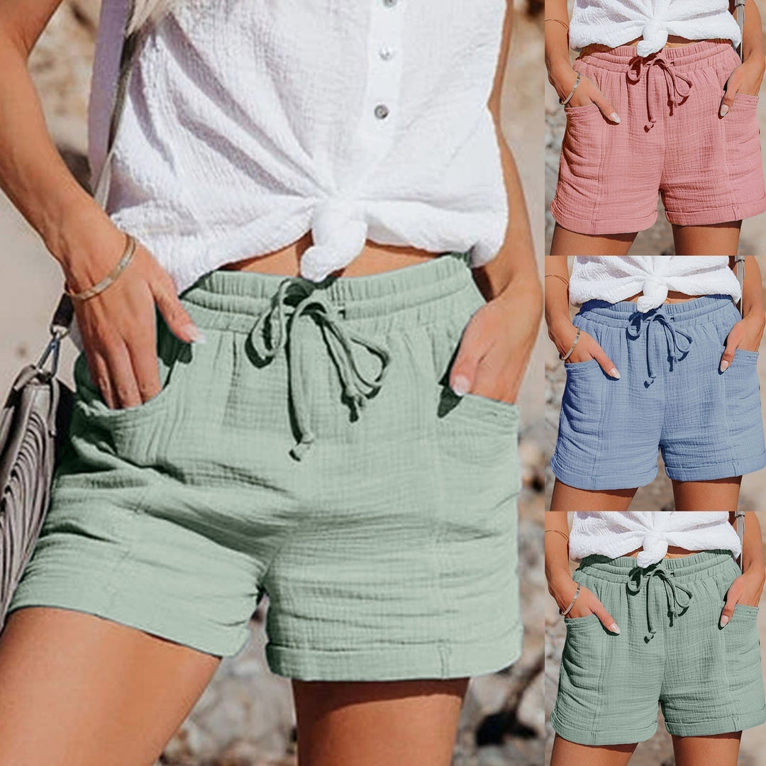 Leinen Damen Shorts