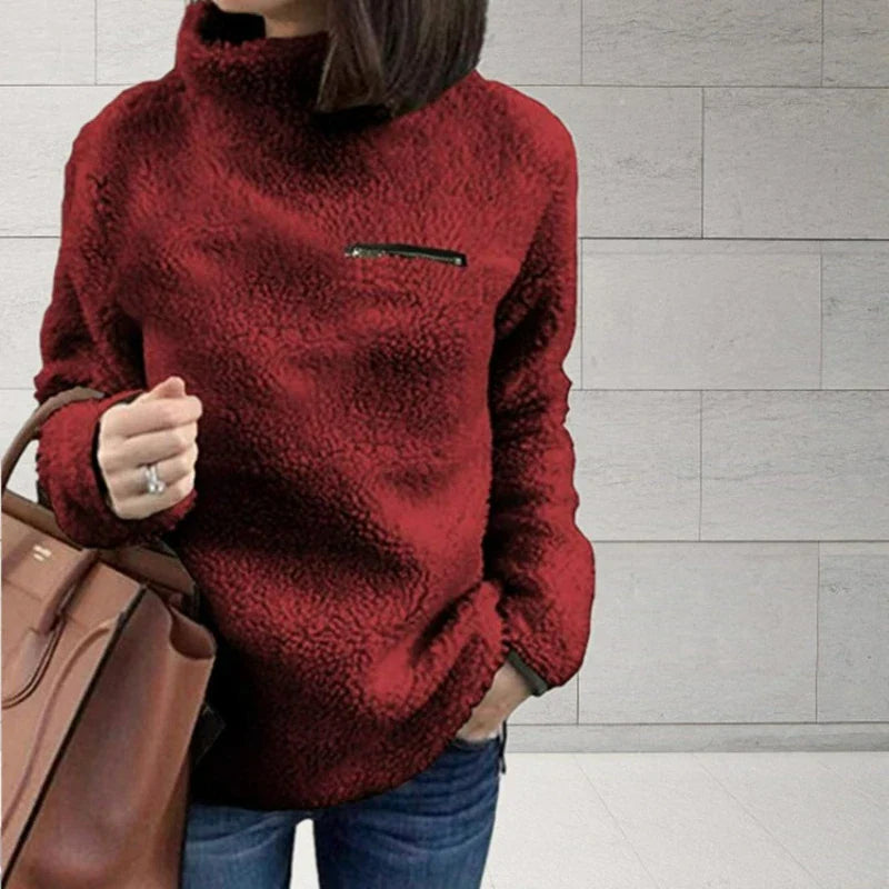 Heidi-Mode | Rollkragenpullover Weicher Winterpullover