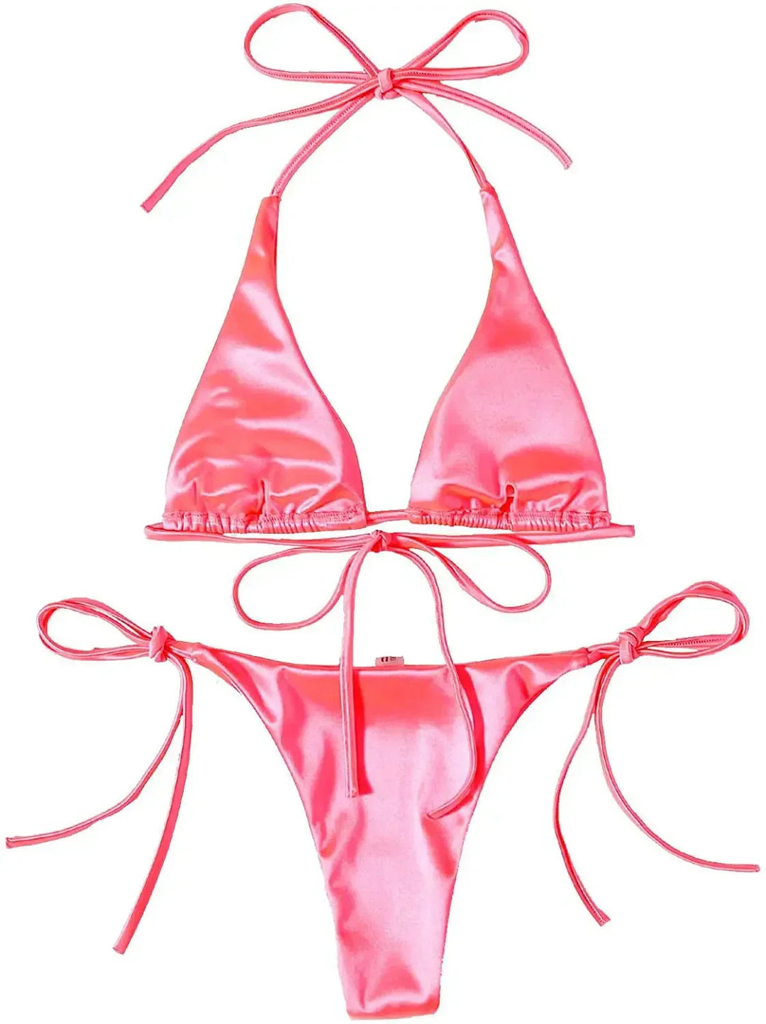 Heidi-Mode | Frauen Sexy Mikro Mini Bikini Thong Halter G String Bh Bikinis Set Badeanzug Rückenfrei Neu Badebekleidung Badeanzüge