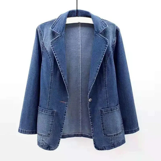 Klassische Denim-Blazer