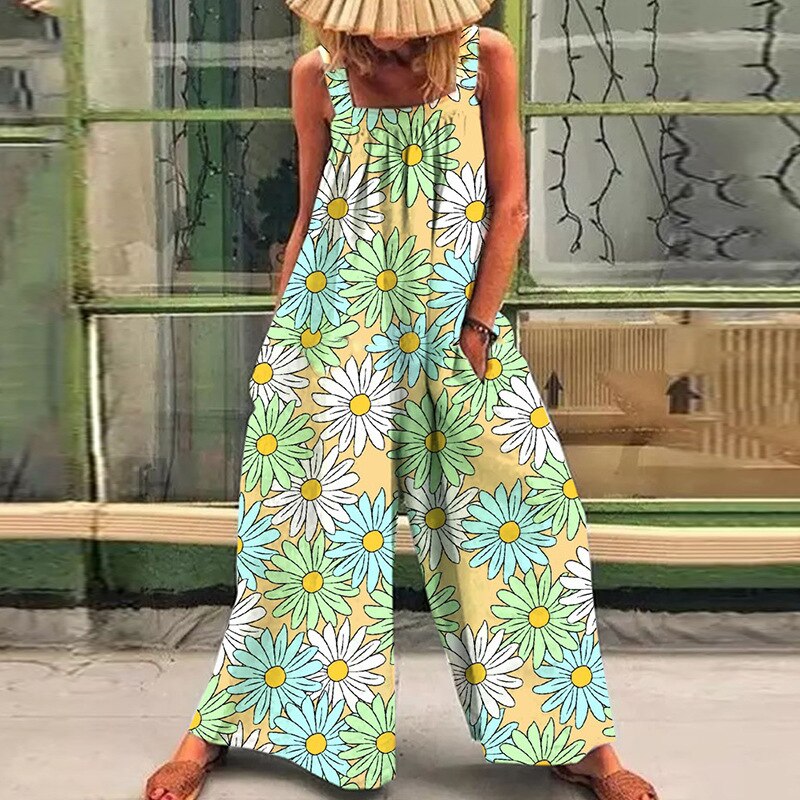 Heidi - Boho-Print-Jumpsuit