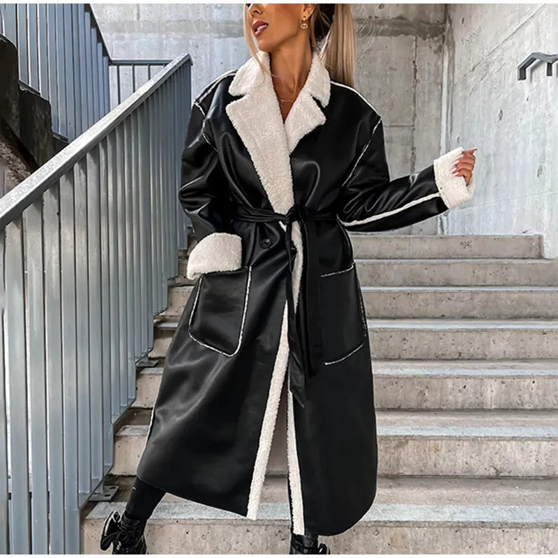 Heidi-Mode | Mit Taschen Lederjacke
