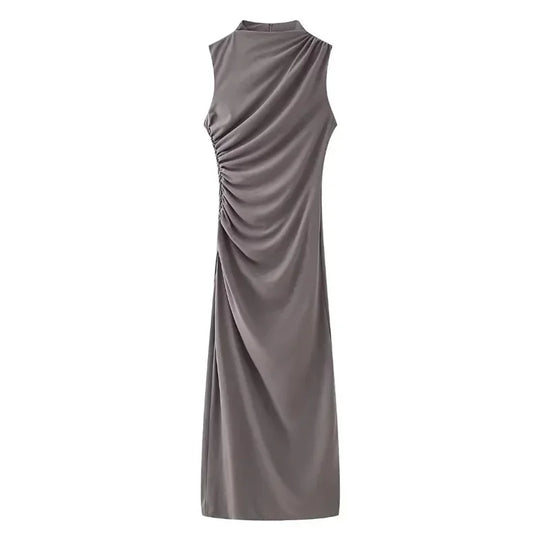 Elegantes figurbetontes Midikleid