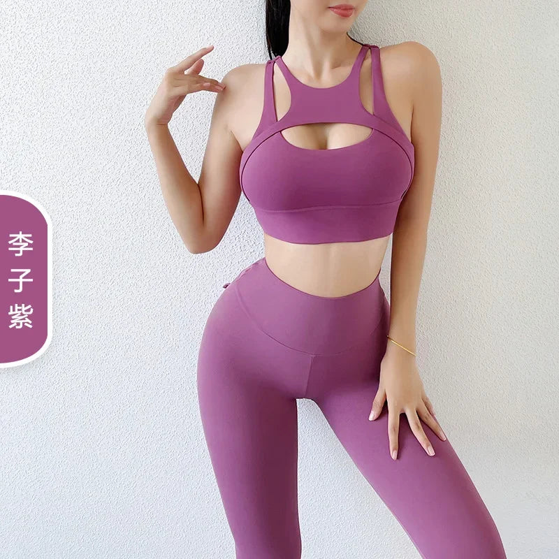 Heidi-Mode | Frauen Sexy Sport Bh Gym Push-Up Bh Jogger Fitness Trainingsweste Female Atmungsaktiv Yoga Crop Top Bralette Топ Женский Top Mujer