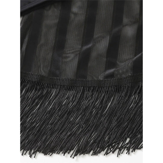 Heidi-Mode | Sarong Fransen Tassel Bikini Satzs & Minirock